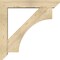 Ekena Millwork Westlake Slat Rough Sawn Bracket w/ Offset Brace, Douglas Fir, 6"W x 32"D x 32"H BKT0604X32X32WTL06RDF - alternate 2
